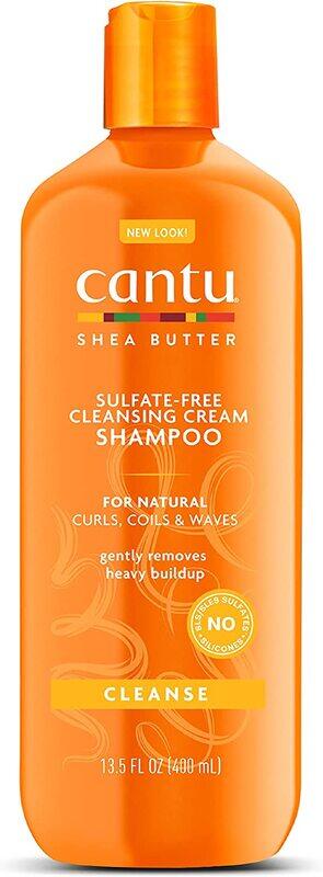 

Cantu Shea Butter Sulphate-Free Cleansing Cream Shampoo for Curly Hair, 400ml