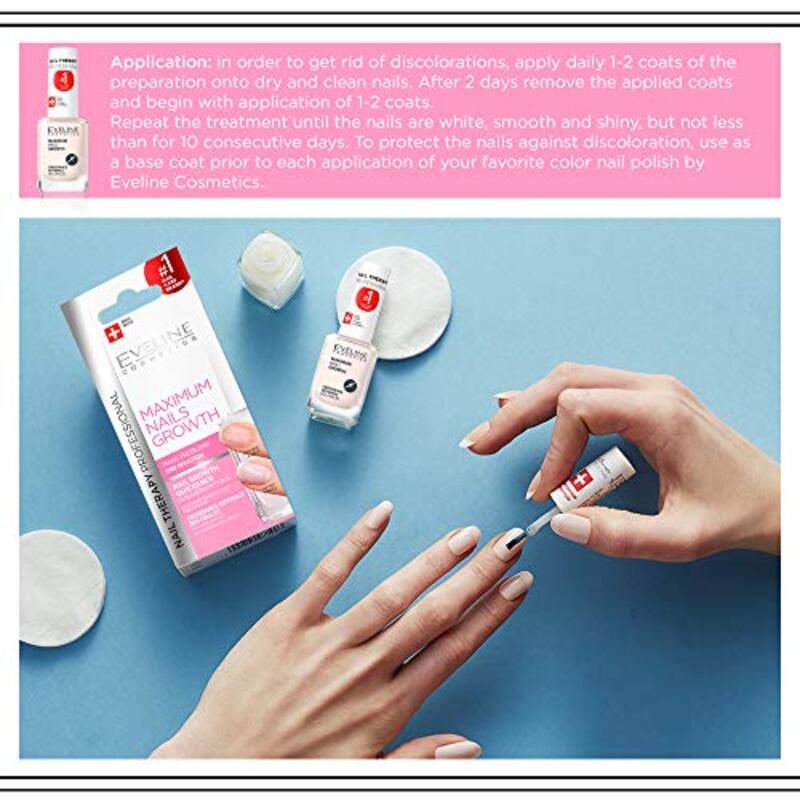 Eveline Maximum Nail Growth Quickener, Clear