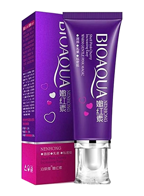 Bioaqua Pink Lips Privates Nipple Areola Whitening Firming Cherry Red Lips, 40gm, Pink