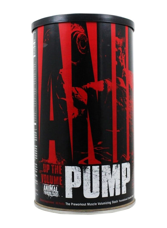 

Universal Nutrition Animal Pump, 30 Servings, Unflavoured