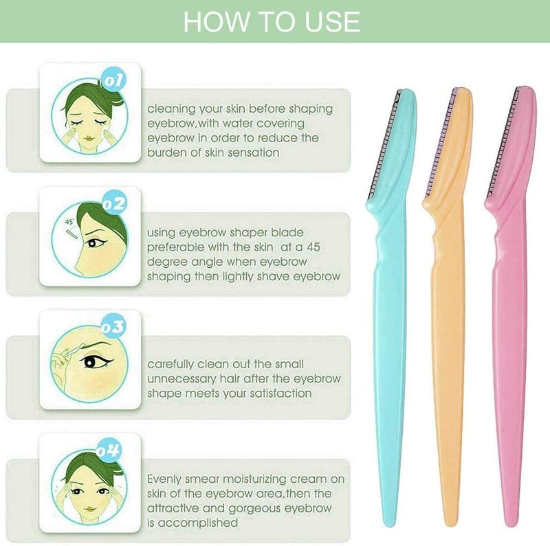 Tinkle Eyebrow Razor, 9 Pieces