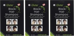 Dexe Instant Hair Dye Shampoo, 25ml, 03 Black