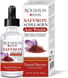 Roushun Saffron +Collagen Anti-Wrinkle Facial Serum, 30ml