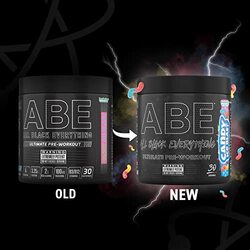 Applied Nutrition ABE All Black Everything Ultimate Pre Workout, 30 Servings, 315gm, Energy Flavour