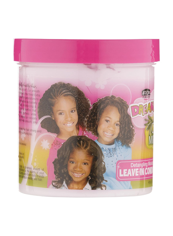 African Pride Dream Kids Olive Miracle Leave-In Conditioner, 3 Pieces x 443ml