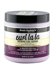 Aunt Jackie's Curls & Coils Curl La La Defining Curl Custard Cream, 511gm