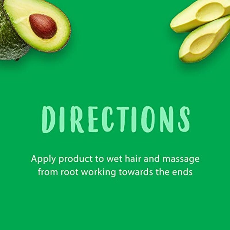 Cantu Avocado Hydrating Sulfate-Free Shampoo with Pure Shea Butter, 2 Pieces, 13.5 Oz