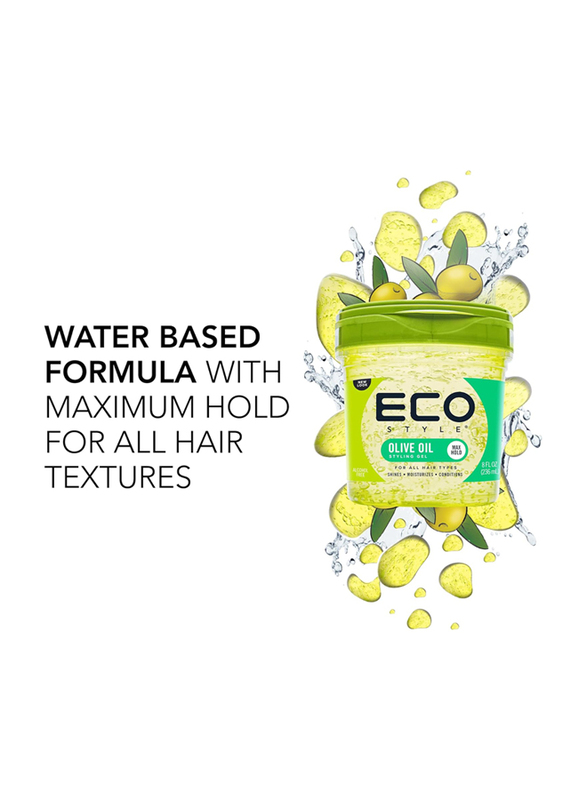 Eco Style Green Olive Oil Styling Gel, 236ml