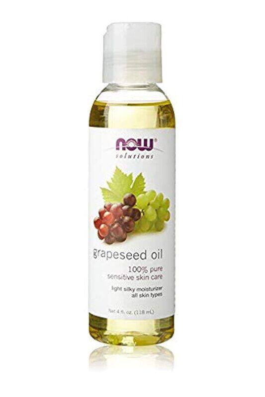 

Now Solutions Grape Seed Oil for Sensitive Skin Care, 118ml