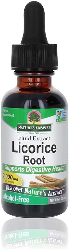 Nature's Answer Licorice Alcohol Free, 2000mg, 30ml