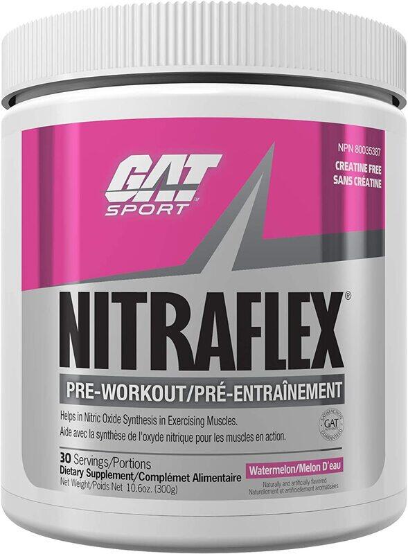 

Gat Sport Nitraflex Nutritional Supplement, 300 gm, Watermelon
