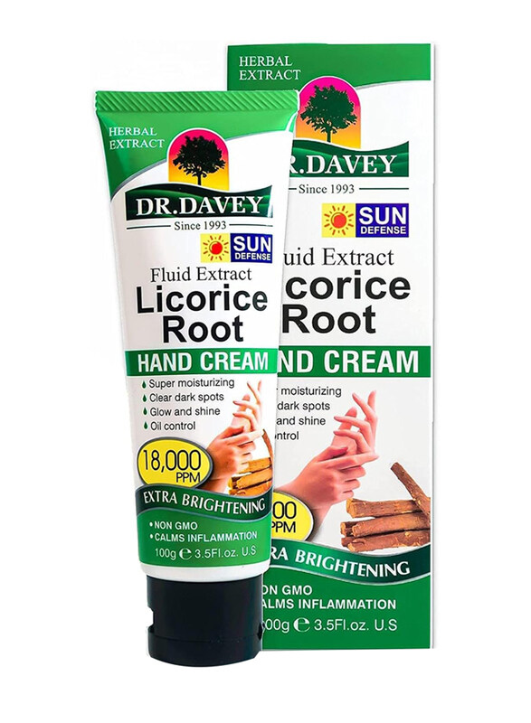 

Dr Davey Enriched with Licorice Root Extract Hand Cream, 100g