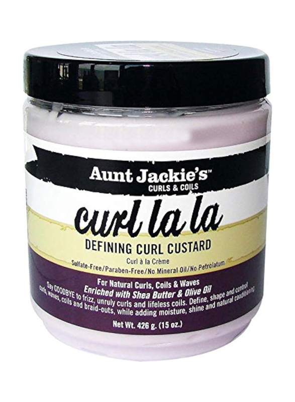 Aunt Jackie's Curl La La Defining Curl Cream for Curly Hair, 426g, 2 Piece