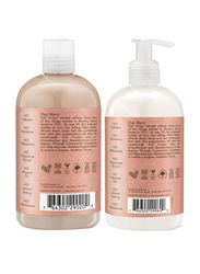 Shea Moisture Coconut & Hibiscus Curl & Shine Shampoo 384ml & Conditioner 384ml, Set