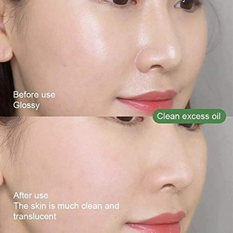 Mengsiqi Green Tea Purifying Clay Stick Mask, 3 Pieces