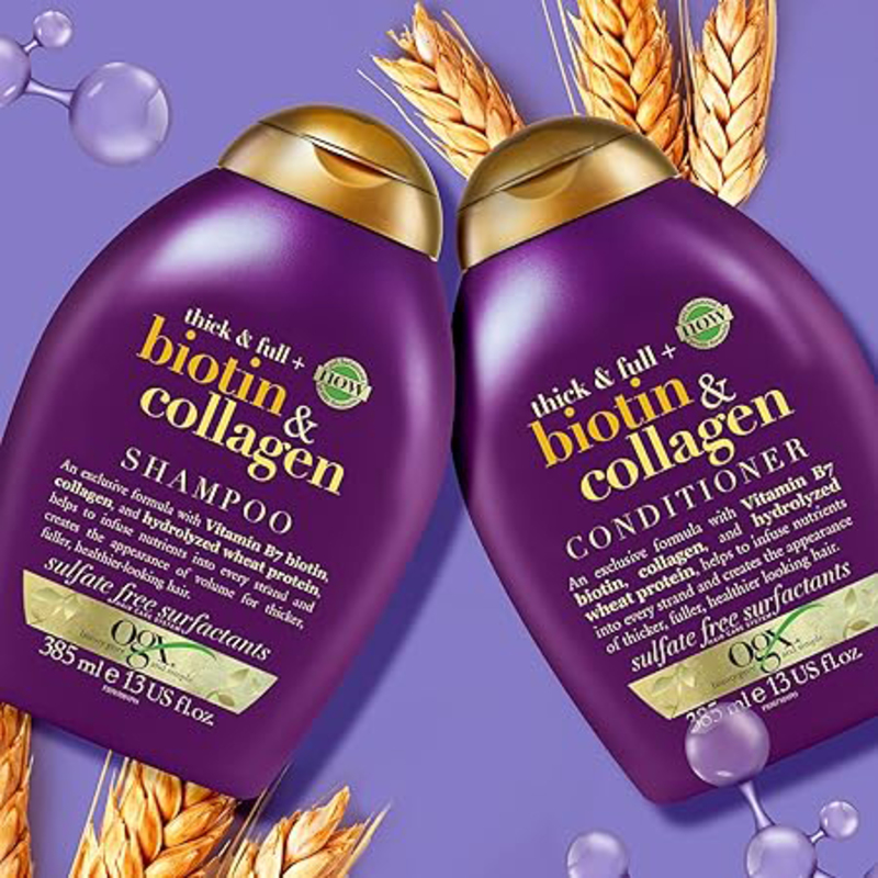 Ogx Thick & Full+ Biotin Collagen Conditioner, 385ml