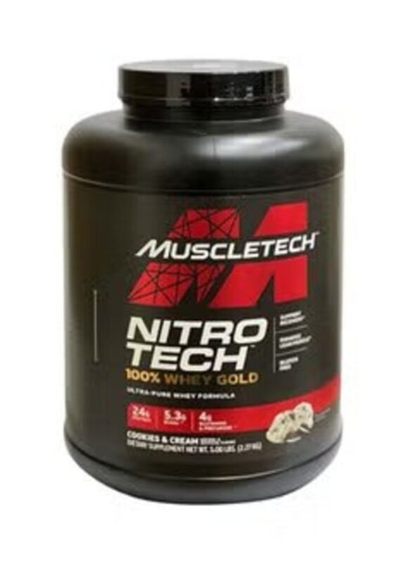 

Muscletech Nitro Tech Whey Gold, 2.27 KG, Cookies & Cream