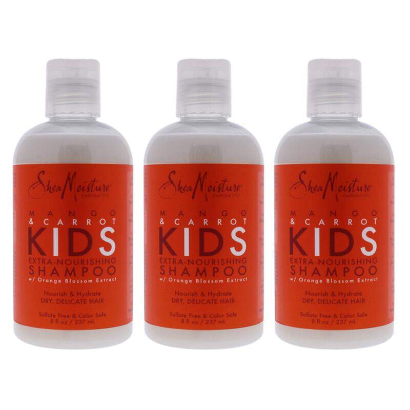 

Shea Moisture Mango & Carrot Kids Extra-Nourishing Shampoo, 3 x 237ml