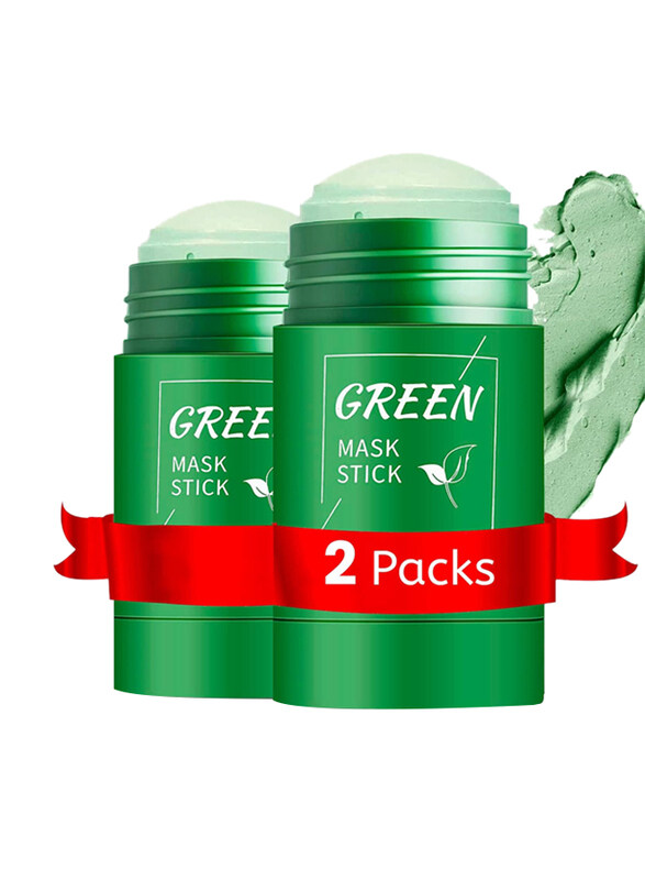 

Venanoci Green Tea Purifying Clay Mask Stick, 2 Pieces
