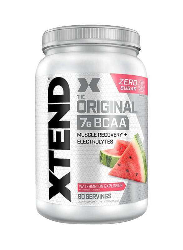 

Scivation Original 7G BCAA Muscle Recovery + Electrolytes, 90 Servings, Watermelon Explosion