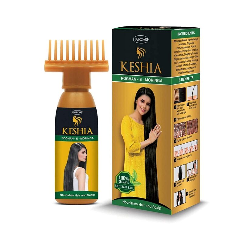 Haircare Keshia Rogan-E-Moringa Hair Oil, 120ml