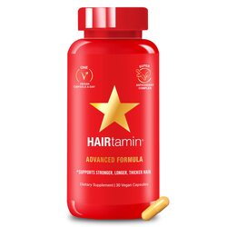 Brunson Hairtamin Advanced for Hair Growth Supplements, 30 Vegan Capsules