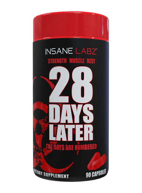 

Insane Labz 28 Days Later Men’s Test Booster, 90 Capsules, Unflavored