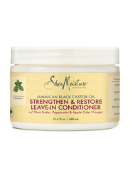 Shea Moisture Jamaican Black Castor Oil Strengthen & Restore Leave In Conditioner, 11.5 oz