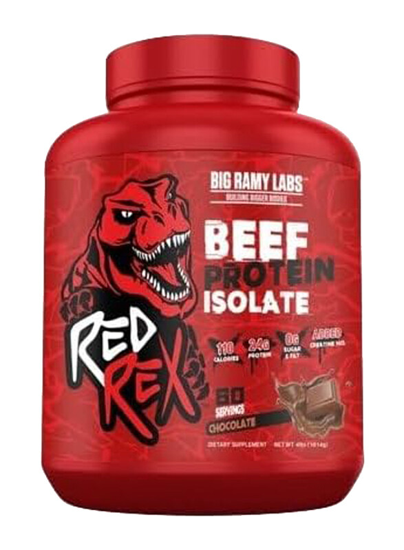 

Big Ramy Labs Redrex Beef Protein Isolate Powder, 4Lbs, Chocolate