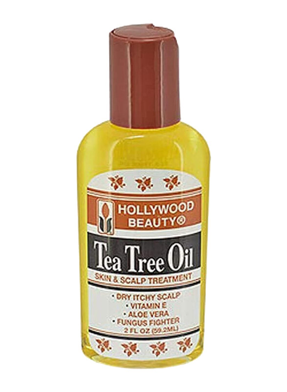 

Hollywood Beauty T-Tree Oil for All Hair Types, 2 oz