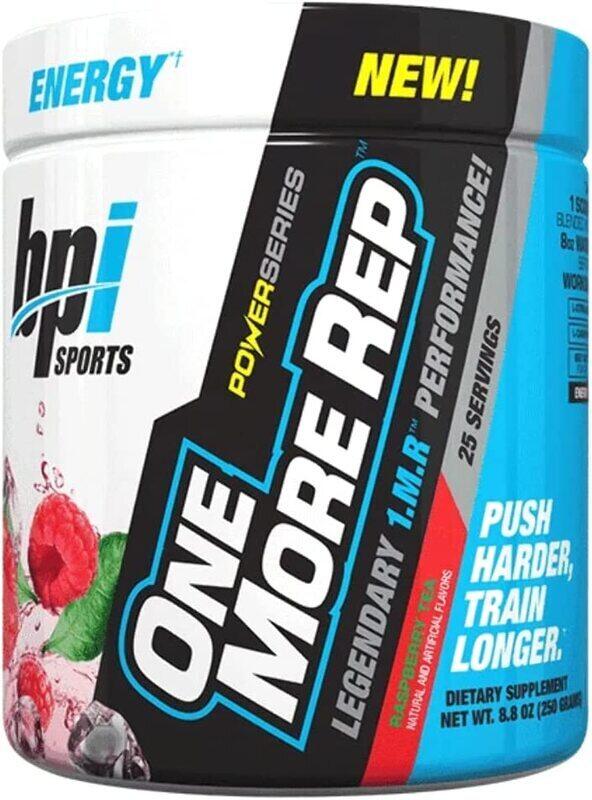 

BPI Sports One More Rep Powder, 25 Servings, Raspberry Tea