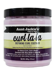 Aunt Jackie's Curl La La Defining Curl Custard for Curly Hair, 426gm