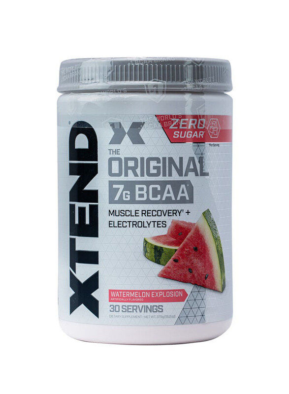 

Xtend Original 7G BCAA Muscle Recovery + Electrolytes Supplement, 30 Servings, Watermelon Explosion