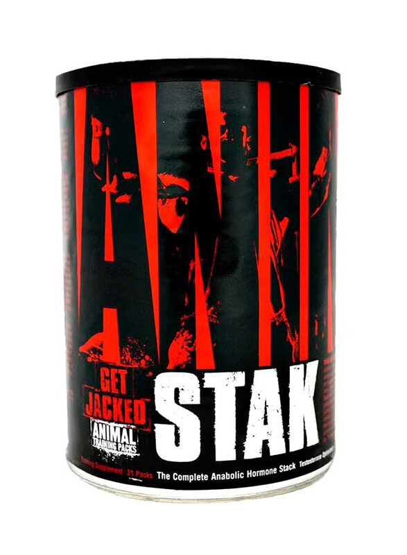 

Universal Nutrition Animal Stack Test Booster Dietary Supplement, One Size, Unflavoured