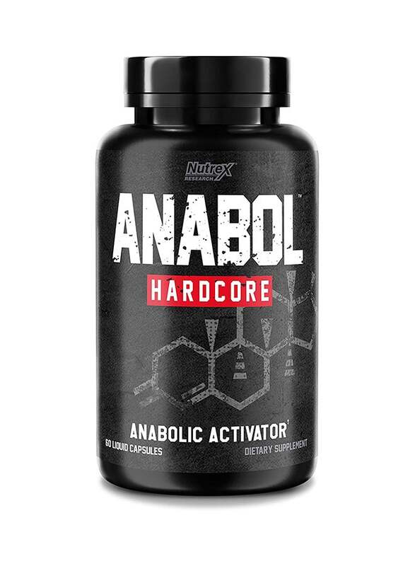 Nutrex Research Anabol Hardcore Muscle Builder, 60 Capsules, Unflavoured