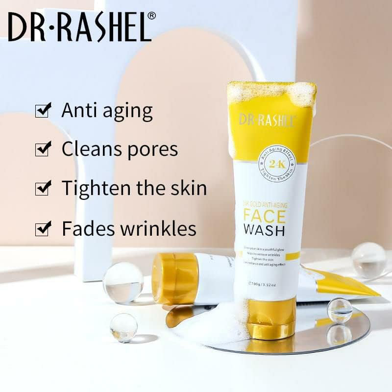 Dr. Rashel Vitamin C Brightening Face Wash, 100gm