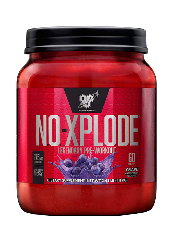 

BSN N.O. Xplode Supplement, 60 Servings, Grape