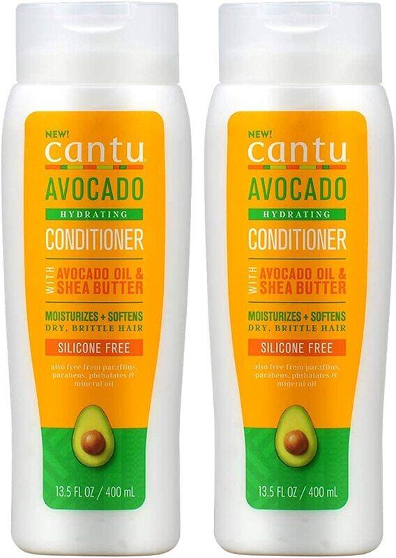 

Cantu Avocado Conditioner for Dry Hair, 2 x 400ml