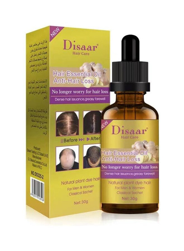 

Disaar Natural Ginger Hair Care Essential Oil for All Hair Types, 30gm