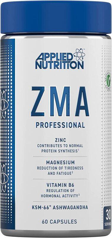 

Applied Nutrition Zma Professional Zinc with Magnesium and Vitamin B6, 60 Capsules