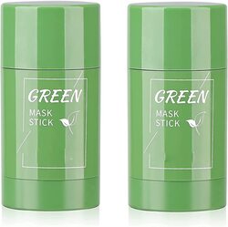 Ukkuer Green Tea Purifying Clay Mask Stick, 2 Pieces5