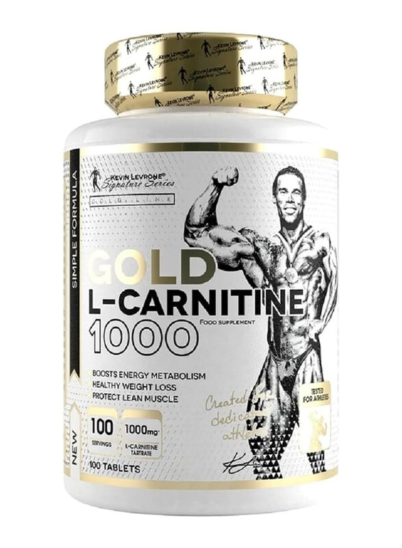 

Kevin Levrone Gold L-Carnitine Amino Acids, 100 Tablets, Unflavored