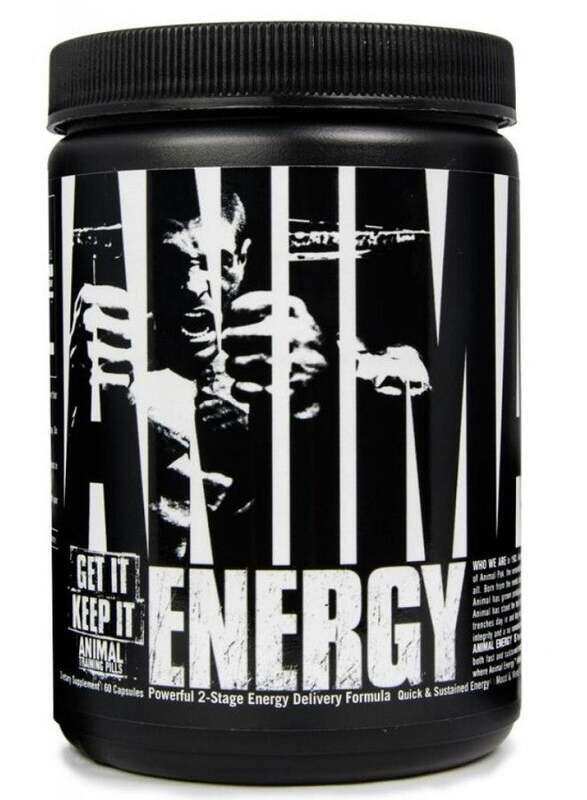 

Universal Nutrition Animal Energy Capsules, 60 Capsules, Unflavoured