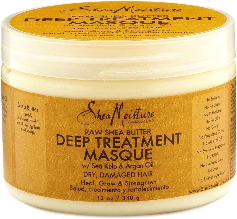 

Shea Moisture Raw Shea Masque for Dry, Damaged Hair, 2 x 12oz