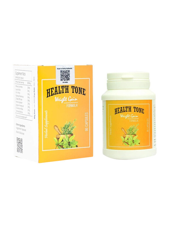 

Health Tone Pure Herbal Weight Gain Capsules, 90 Capsules