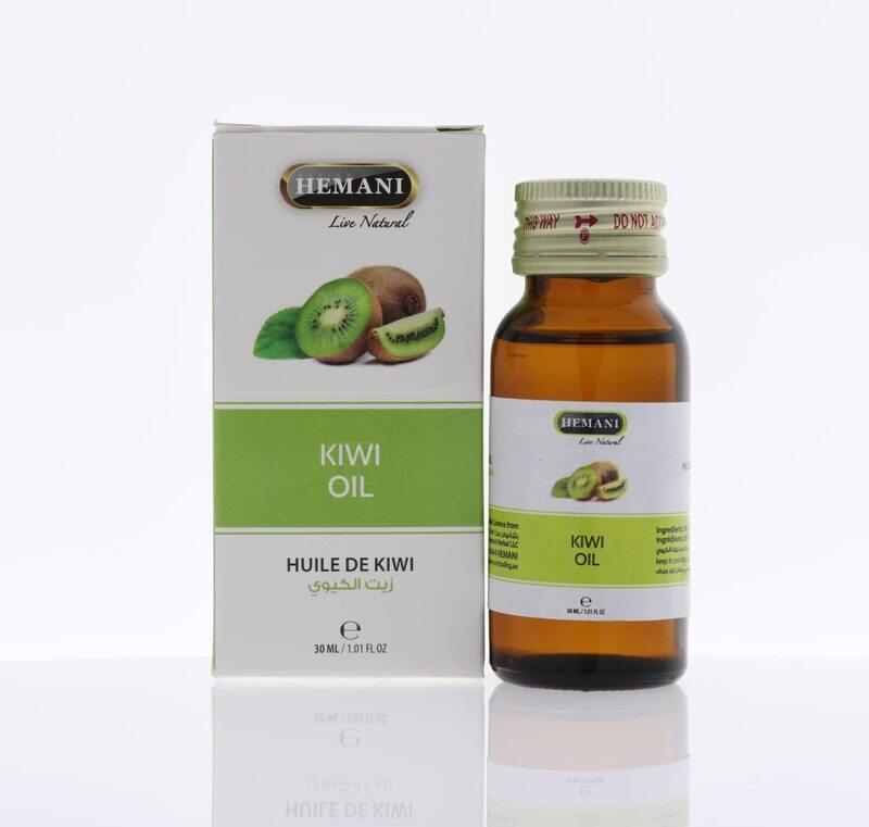 

Hemani Kiwi Natural Organic Oil Helps Prevent Hair loss & Fight Acne Skin Firm & Well Tones Storng lengthy Shiny Hair, 30ml