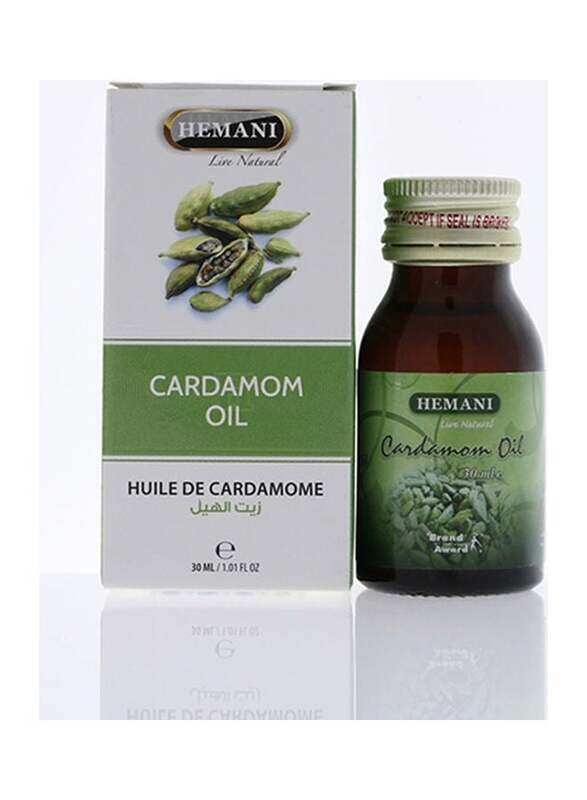 

Hemani Cardamom Oil, 30ml