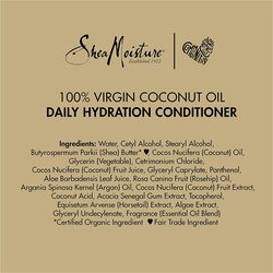 Shea Moisture 100% Virgin Coconut Oil Daily Hydration Conditioner, 384ml