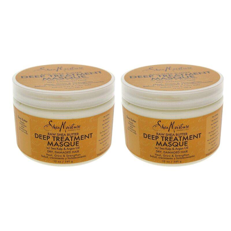 

Shea Moisture Raw Shea Butter Deep Treatment Masque, Pack of 2 x 340g