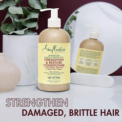 Shea Moisture Jamaican Black Castor Oil Strengthen & Restore Conditioner, 13 oz